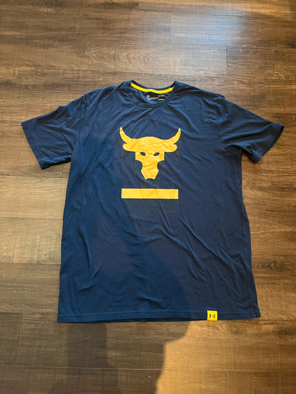 Project Rock Under Armour Men's Navy Graphic T-Shirt